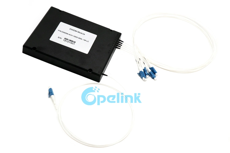 4+1CH 0.9mm LC/PC Steel Tube Optical DWDM with Upg Port