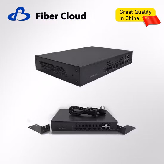 최대 분할 비율 1: 64 Epon Olt 4 포트(SFP 모듈 포함)