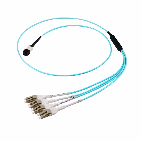 공장 판매 8f 12f 24f LC/Sc/St/FC MPO/MTP 커넥터 간선 케이블 광섬유 패치 코드/패치 코드