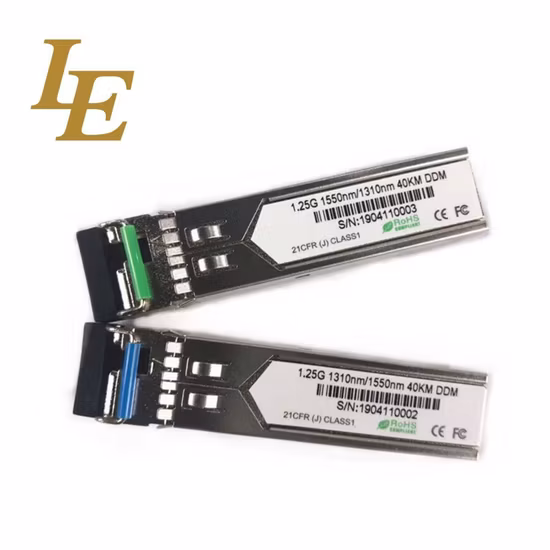 10g SFP 모듈 Sx Dx SFP 850nm 1310nm 광 트랜시버